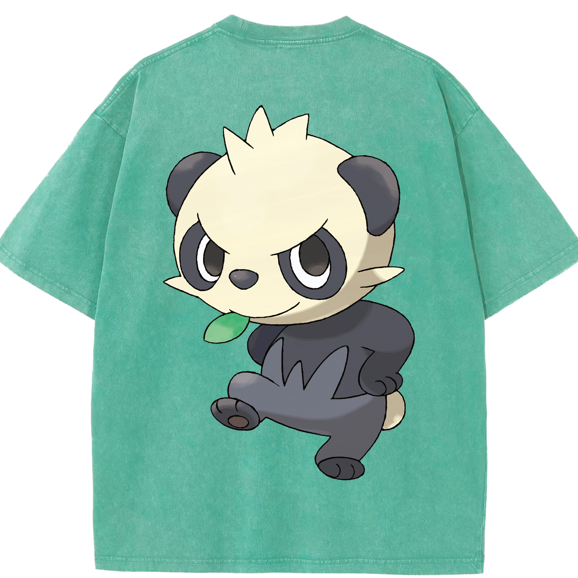 （画像用） ポケットモンスター Pokémon 綿100% ヴィンテージ風 半袖Tシャツ（背面プリント）